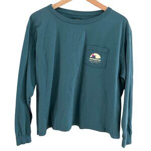 Patagonia Women’s Imagination easy cut pocket shirt wetland blue Size M & L NWT